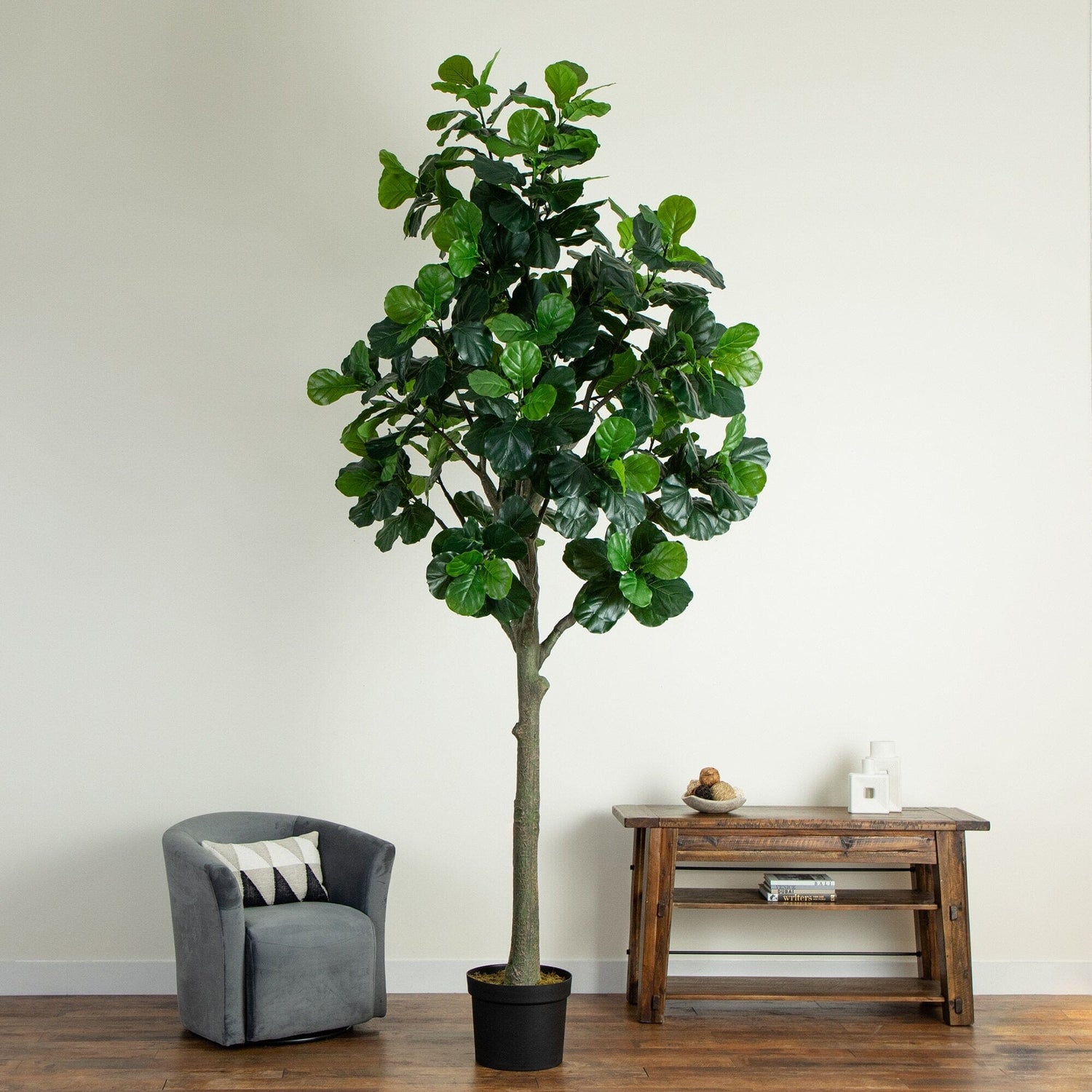 12’ Artificial Fiddle Leaf Tree