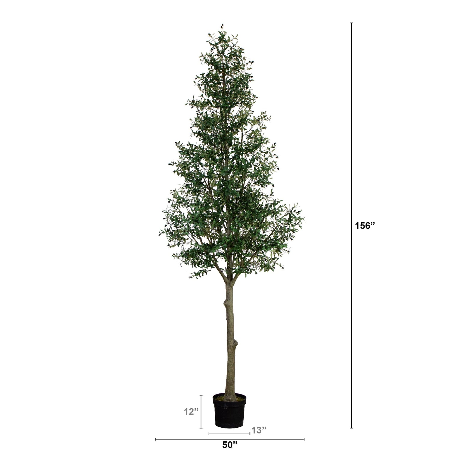 13’ Giant Artificial Olive Tree