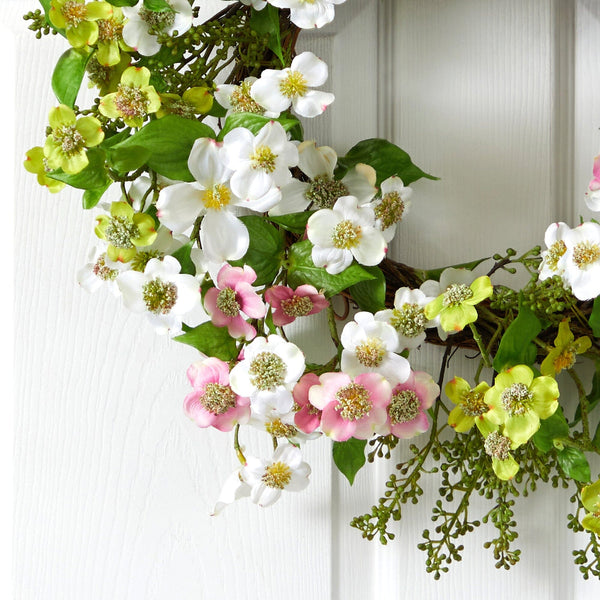 20" Dogwood Wreath"