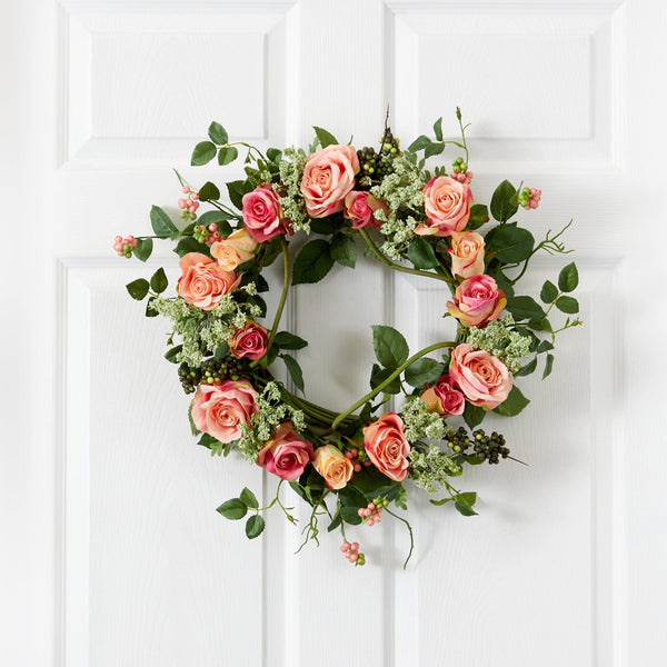 20" Rose Wreath"