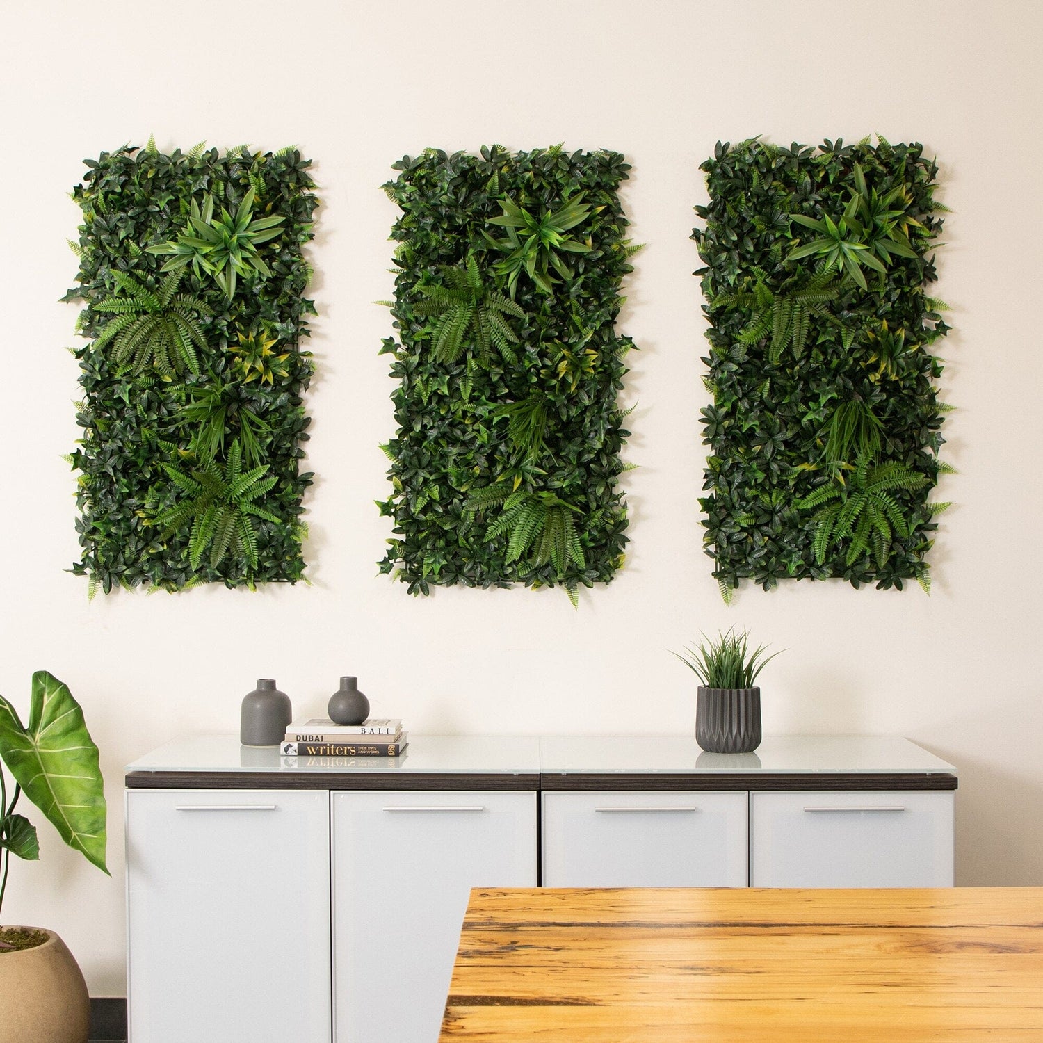 20” x 40” UV Resistant Andean Cloud Forest Artificial Living Wall Panel (Indoor/Outdoor)