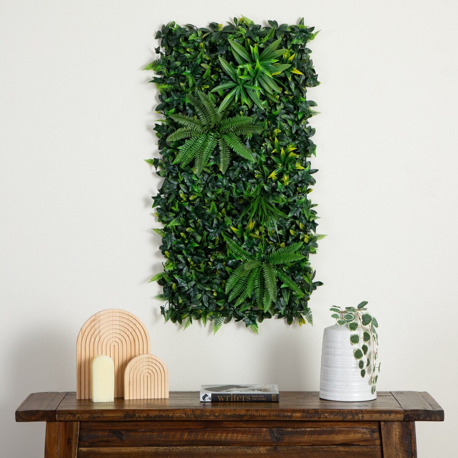 20” x 40” UV Resistant Andean Cloud Forest Artificial Living Wall Panel (Indoor/Outdoor)