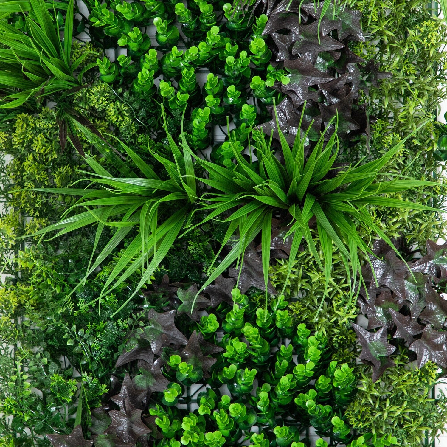 20” x 40” UV Resistant Borneo Jungle Artificial Living Wall Panel (Indoor/Outdoor)