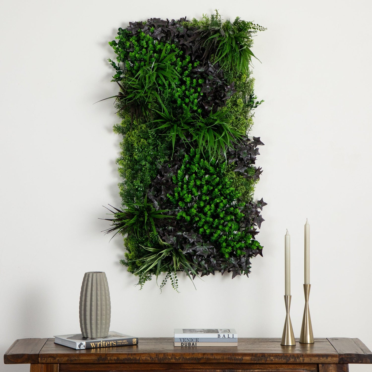 20” x 40” UV Resistant Borneo Jungle Artificial Living Wall Panel (Indoor/Outdoor)