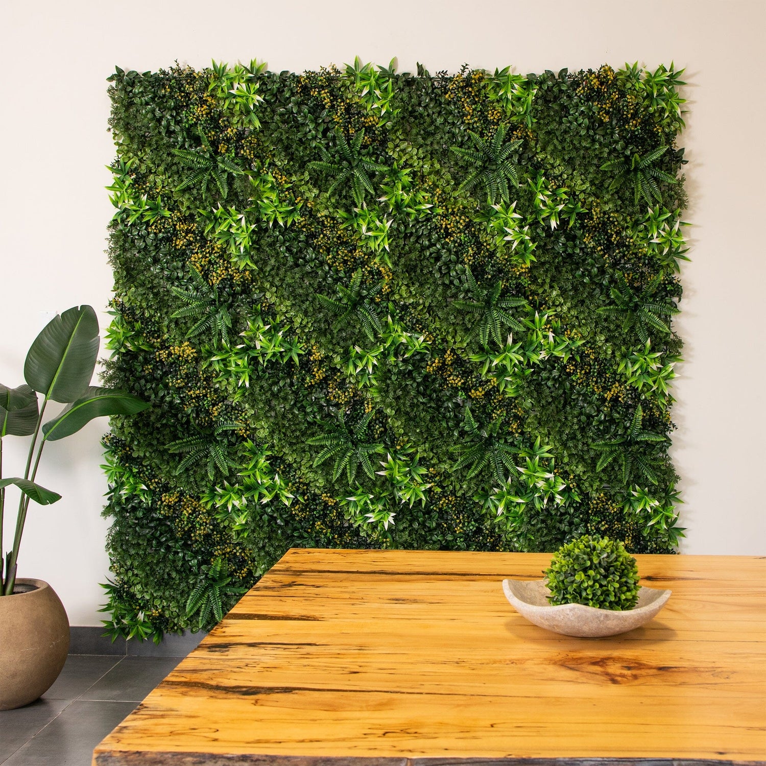 20” x 40” UV Resistant Hawaiian Islands Artificial Living Wall Panel (Indoor/Outdoor)