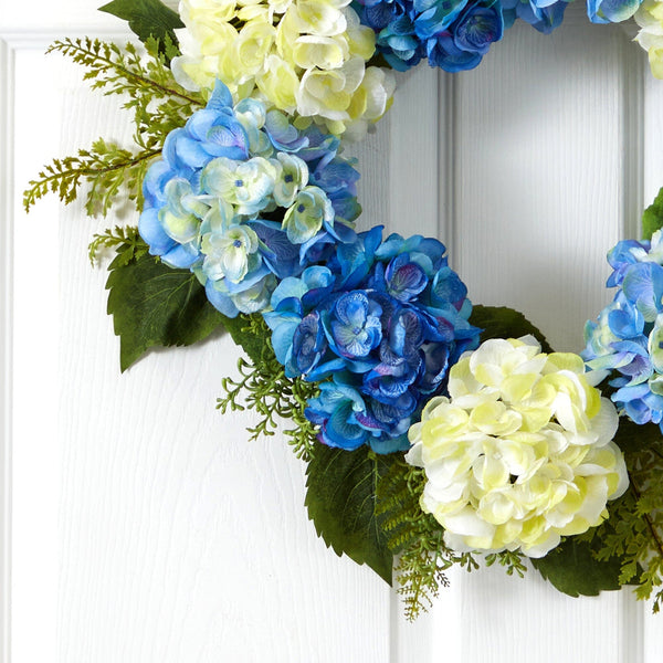 24” Hydrangea Wreath