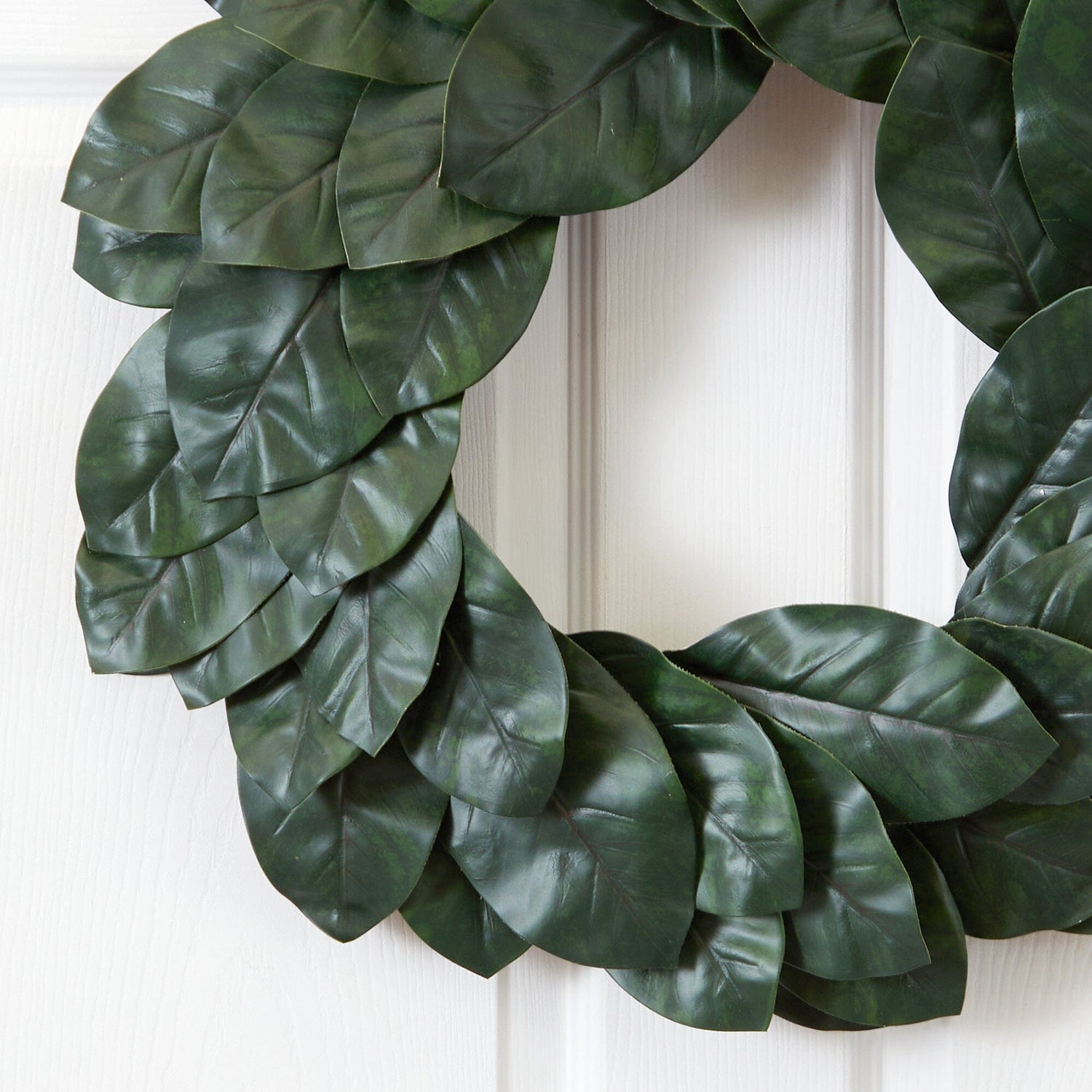 24” Magnolia Leaf Wreath