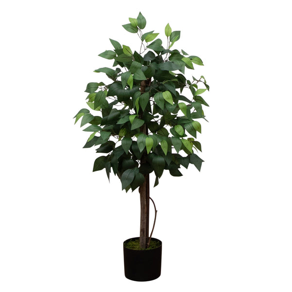 3’ Artificial Double Trunk Ficus Tree