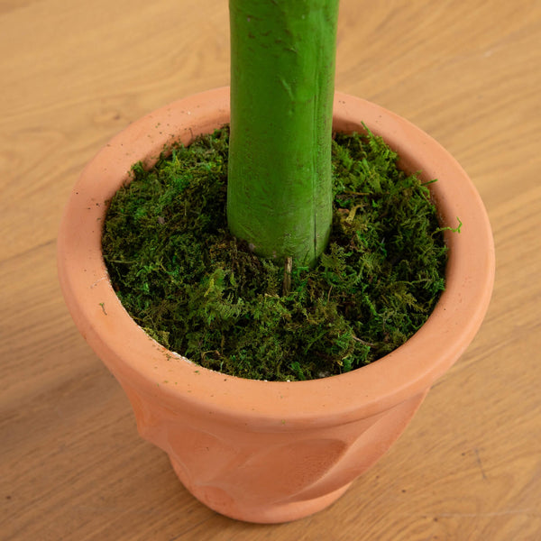 3’ Banana Artificial Tree in Terracotta Planter