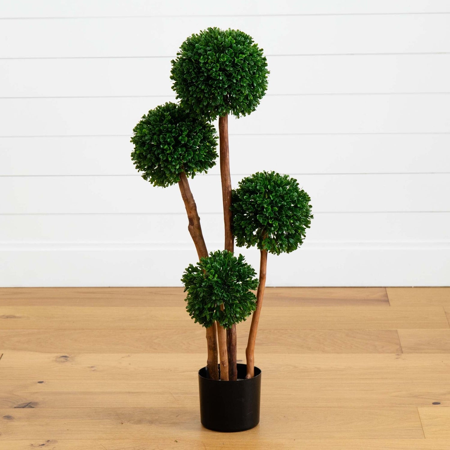 3’ Boxwood Topiary Tree UV Resistant (Indoor/Outdoor)