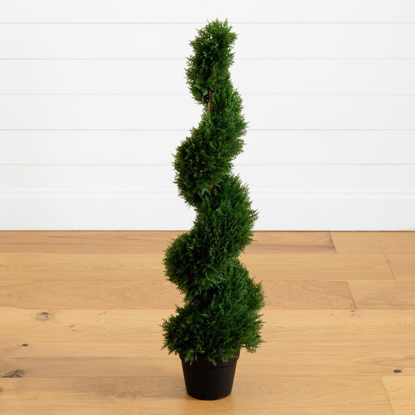 3' Cedar Spiral Silk Tree (In-door/Out-door)