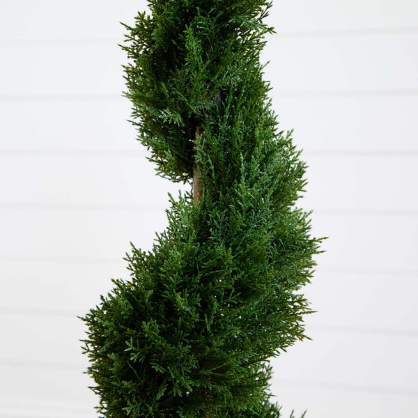 3' Cedar Spiral Silk Tree (In-door/Out-door)