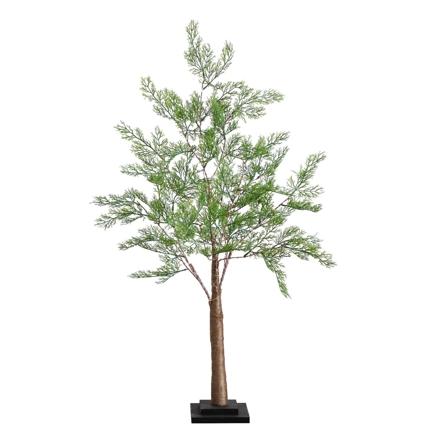 3’ Lighted Artificial Cypress Tree with 120 Warm White LED Lights