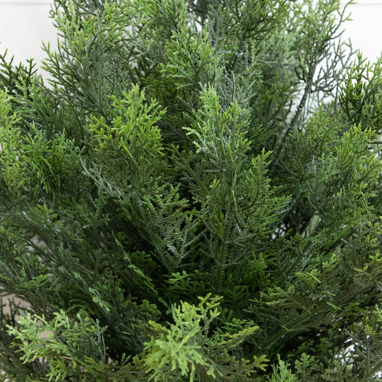 3' UV Resistant Artificial Cedar Bush with Integrated Ground Stake (Indoor/Outdoor)