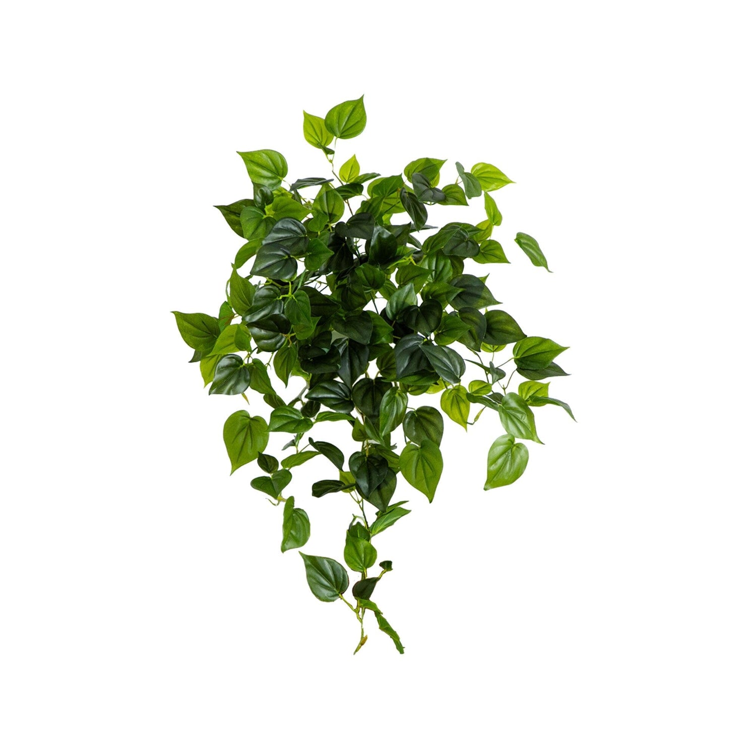 32” UV Resistant Artificial Philo Hanging Plant (Indoor/Outdoor) - Set of 2