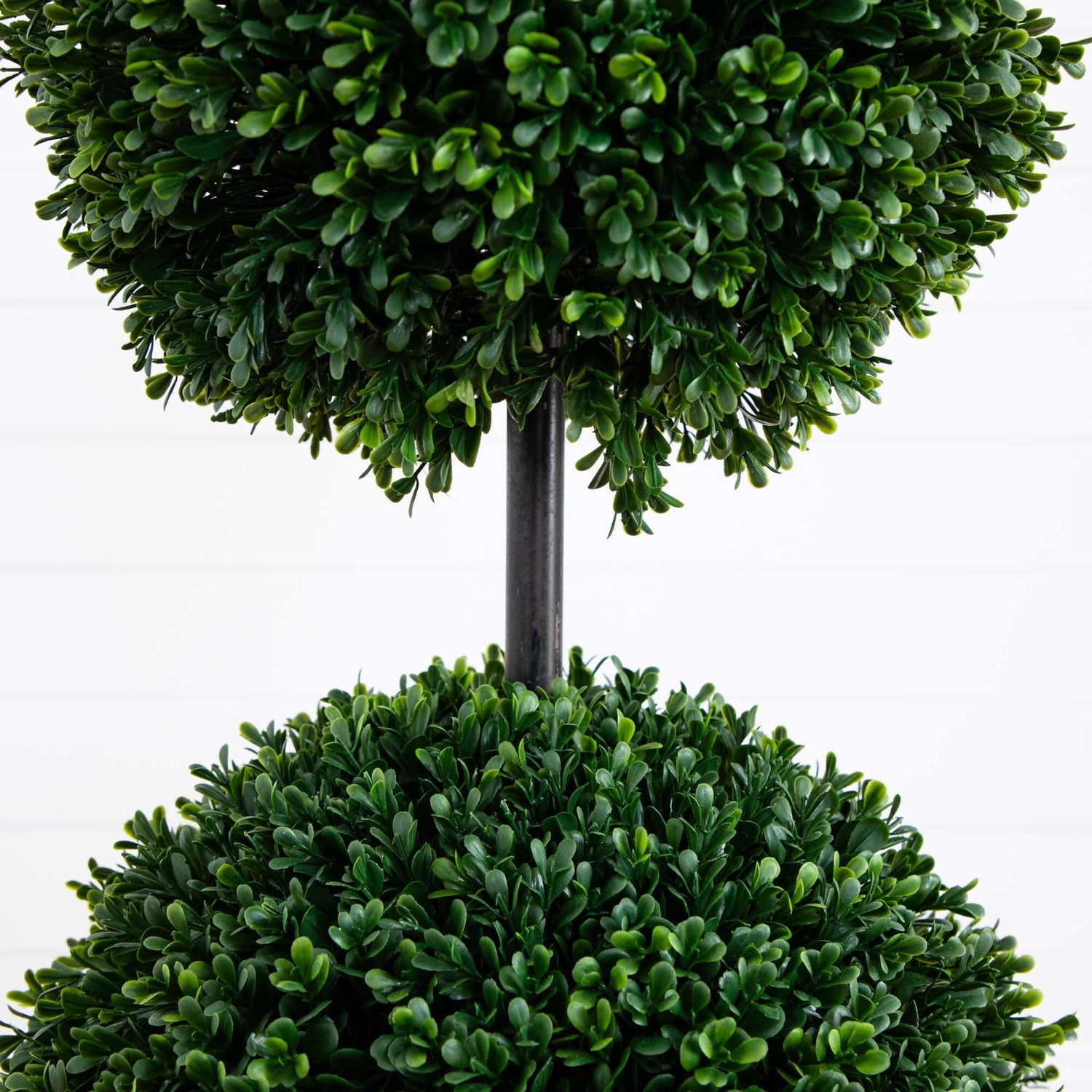 3.5’ Boxwood Double Ball Artificial Topiary Tree UV Resistant (Indoor/Outdoor)