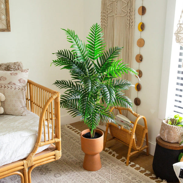 4’ Artificial Areca Palm Tree