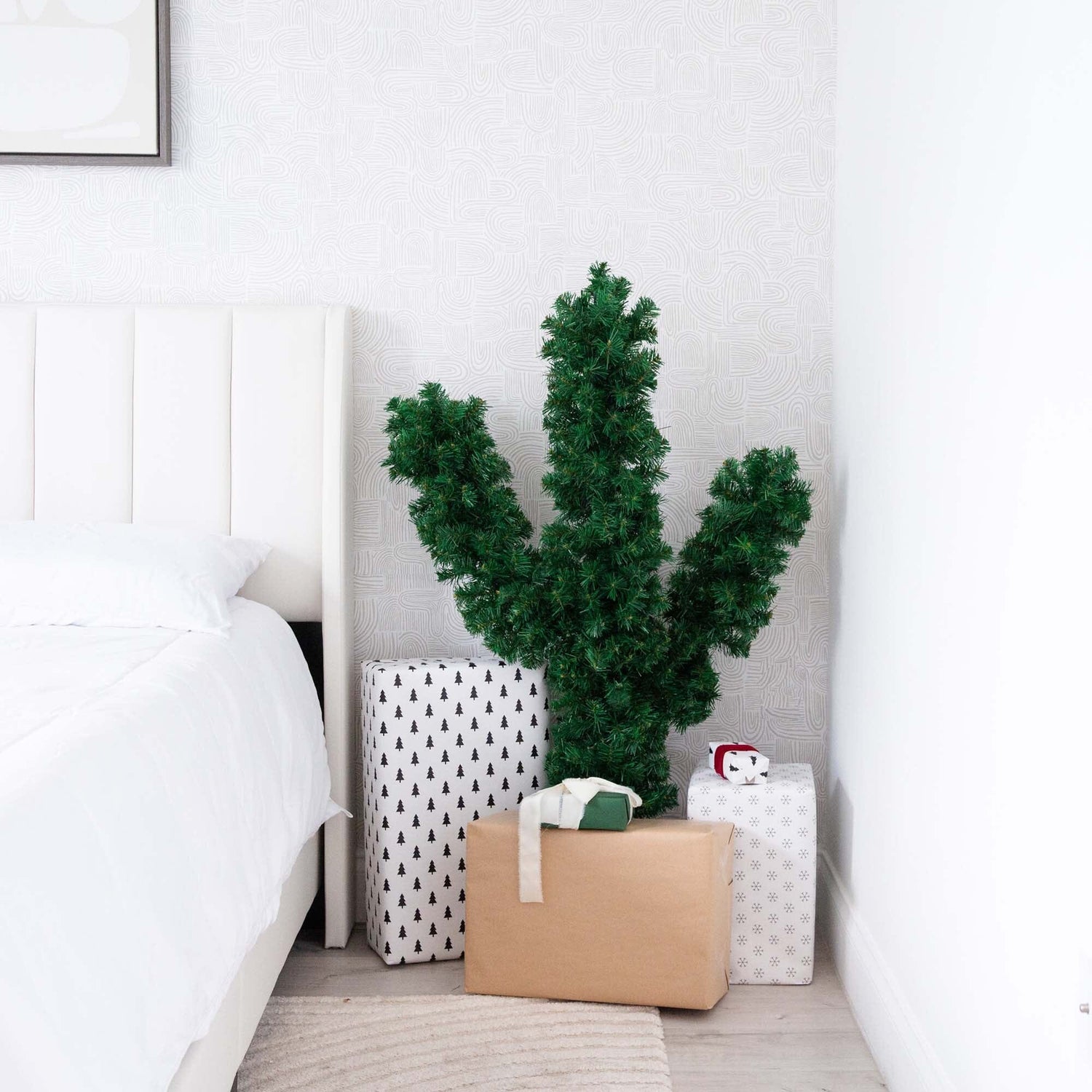 4’ Artificial Cactus Christmas Tree