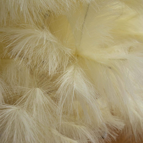 4’ Artificial Off-White Pampas Grass Christmas Tree