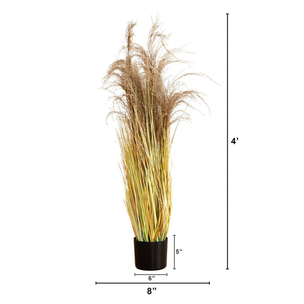 4’ Artificial Pampas Grass