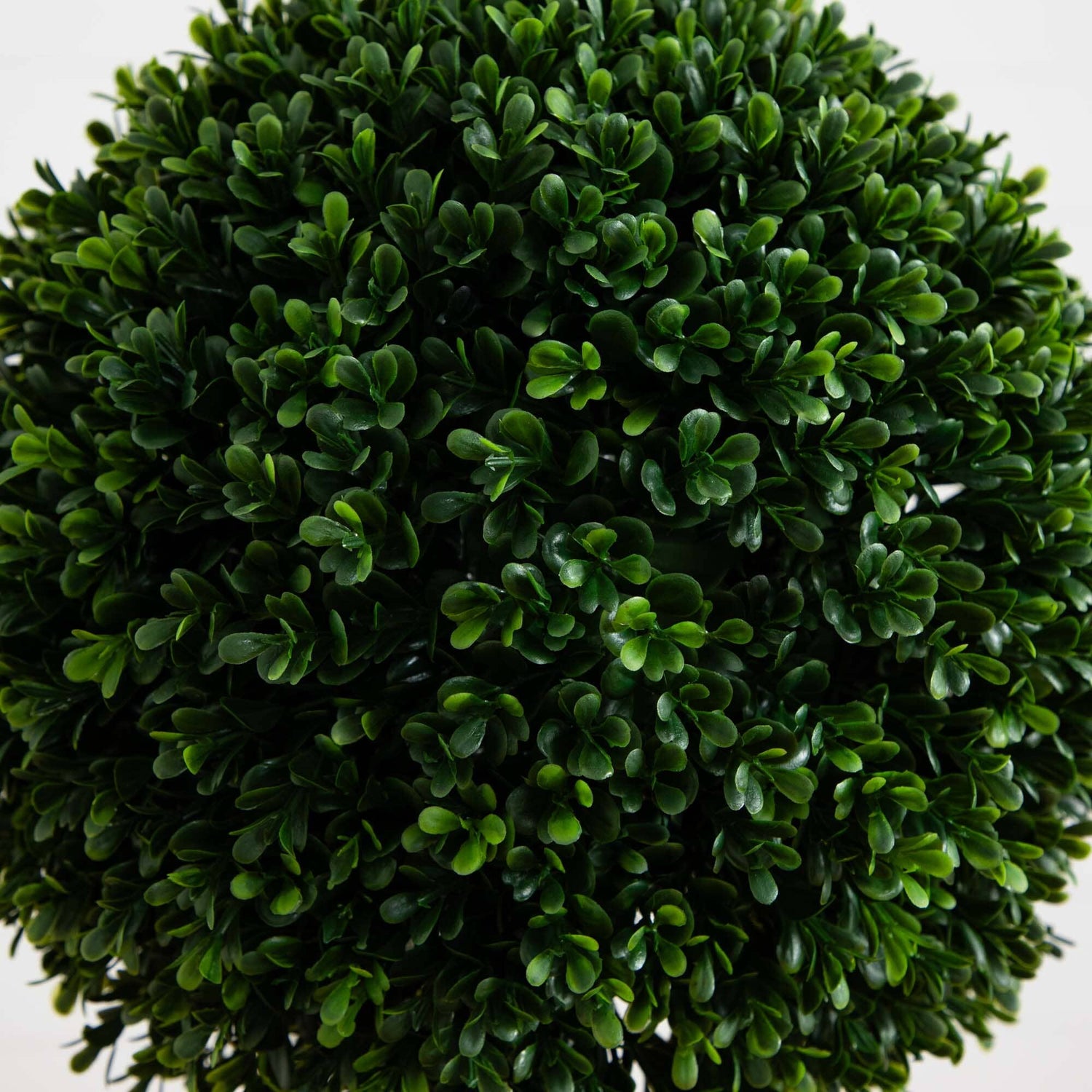 4’ Boxwood Double Ball Topiary Artificial Tree in Oval Planter (Indoor/Outdoor)