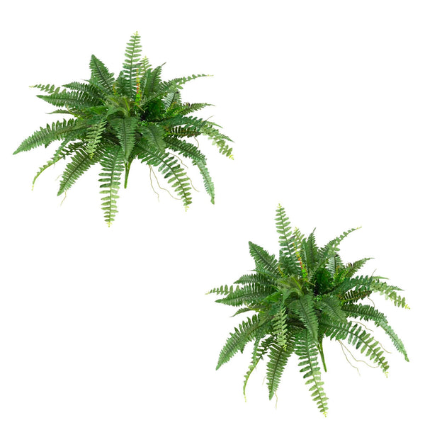 40” Artificial Boston Fern (Set of 2)