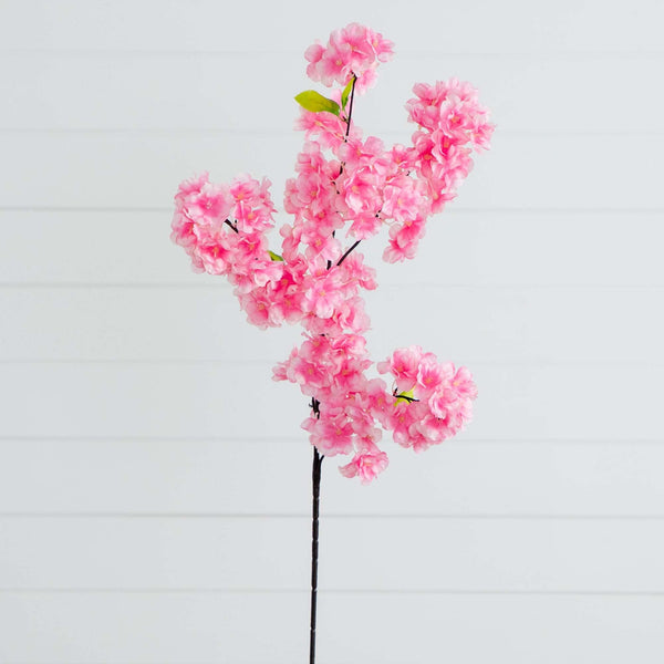 40" Artificial Cherry Blossom Flower  - Set of 3