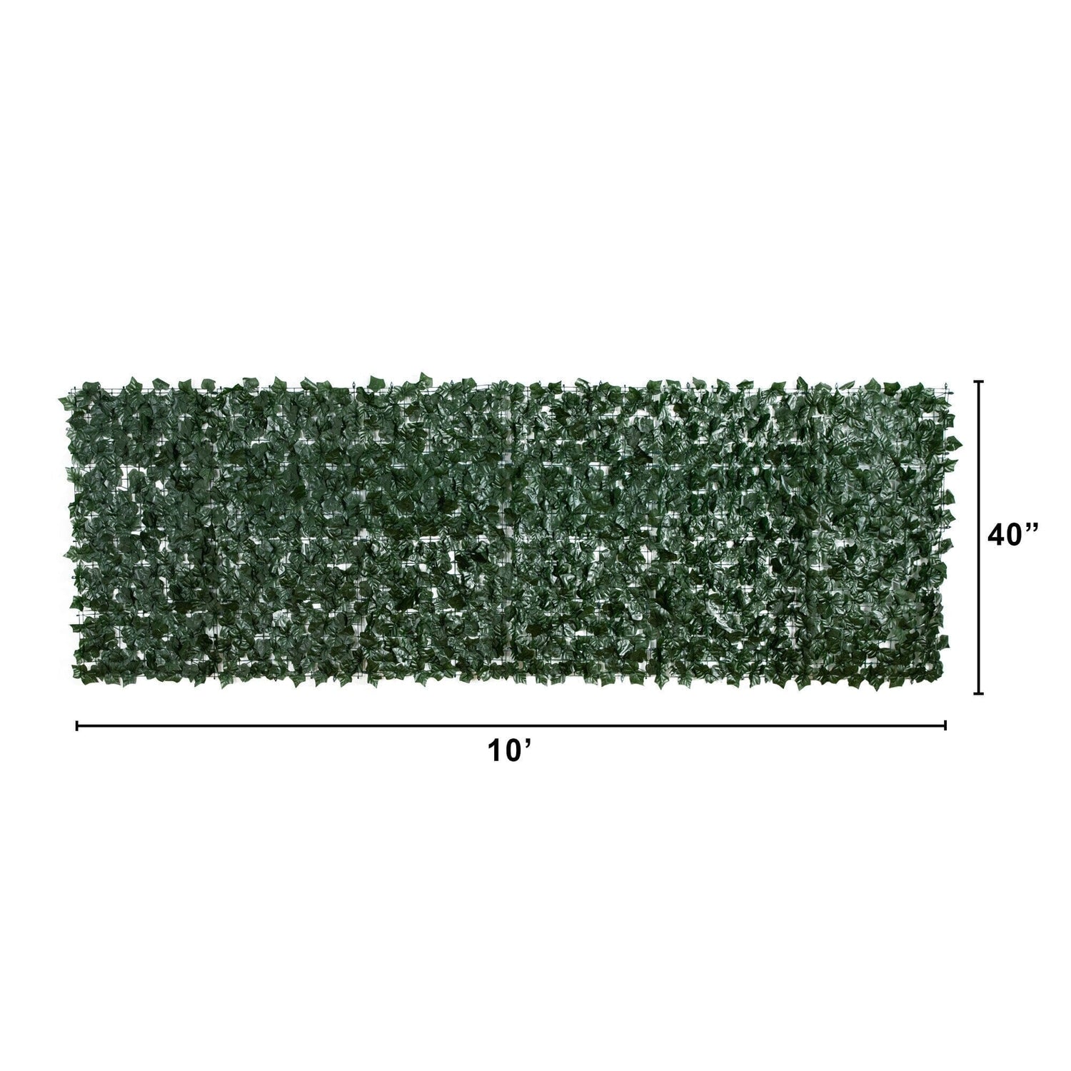 40” x 120" UV Resistant Artificial Ivy Privacy Fence Wall Screen(Indoor/Outdoor)