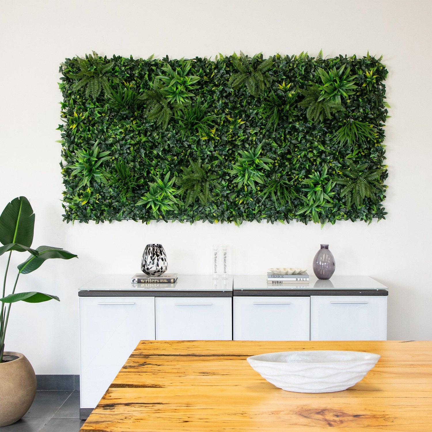 40” x 40” UV Resistant Andean Cloud Forest Artificial Living Wall Panel (Indoor/Outdoor)