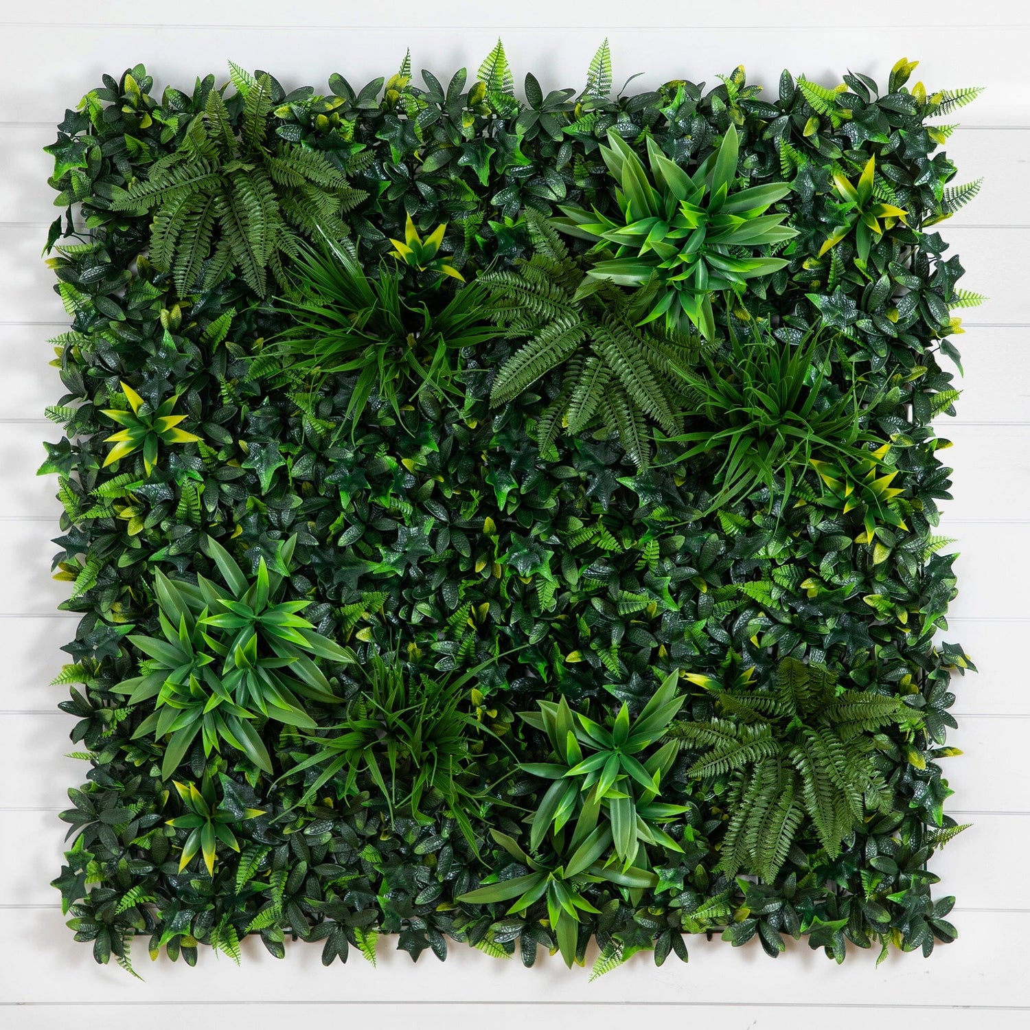 40” x 40” UV Resistant Andean Cloud Forest Artificial Living Wall Panel (Indoor/Outdoor)