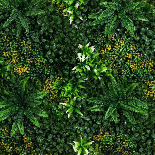 40” x 40” UV Resistant Hawaiian Islands Artificial Living Wall Panel (Indoor/Outdoor)