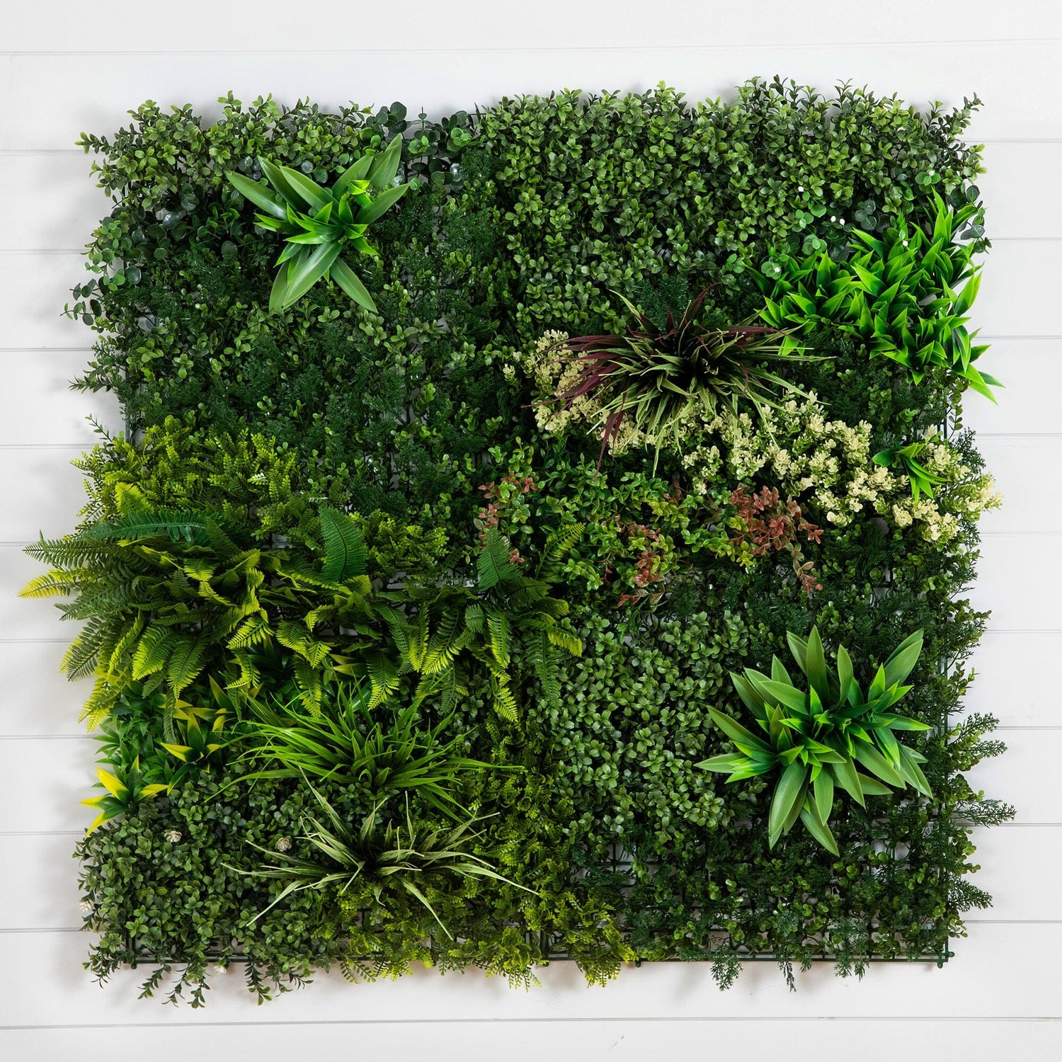 40” x 40” UV Resistant Madagascar Forest Artificial Living Wall Panel (Indoor/Outdoor)