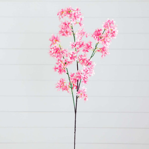 47" Artificial Cherry Blossom Flower - Set of 3