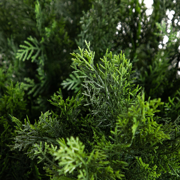 5’ Artificial Cedar Bush UV Resistant (Indoor/Outdoor)