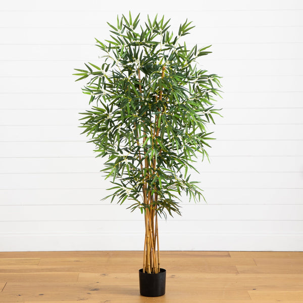 5' Fancy Style Bamboo Silk Tree