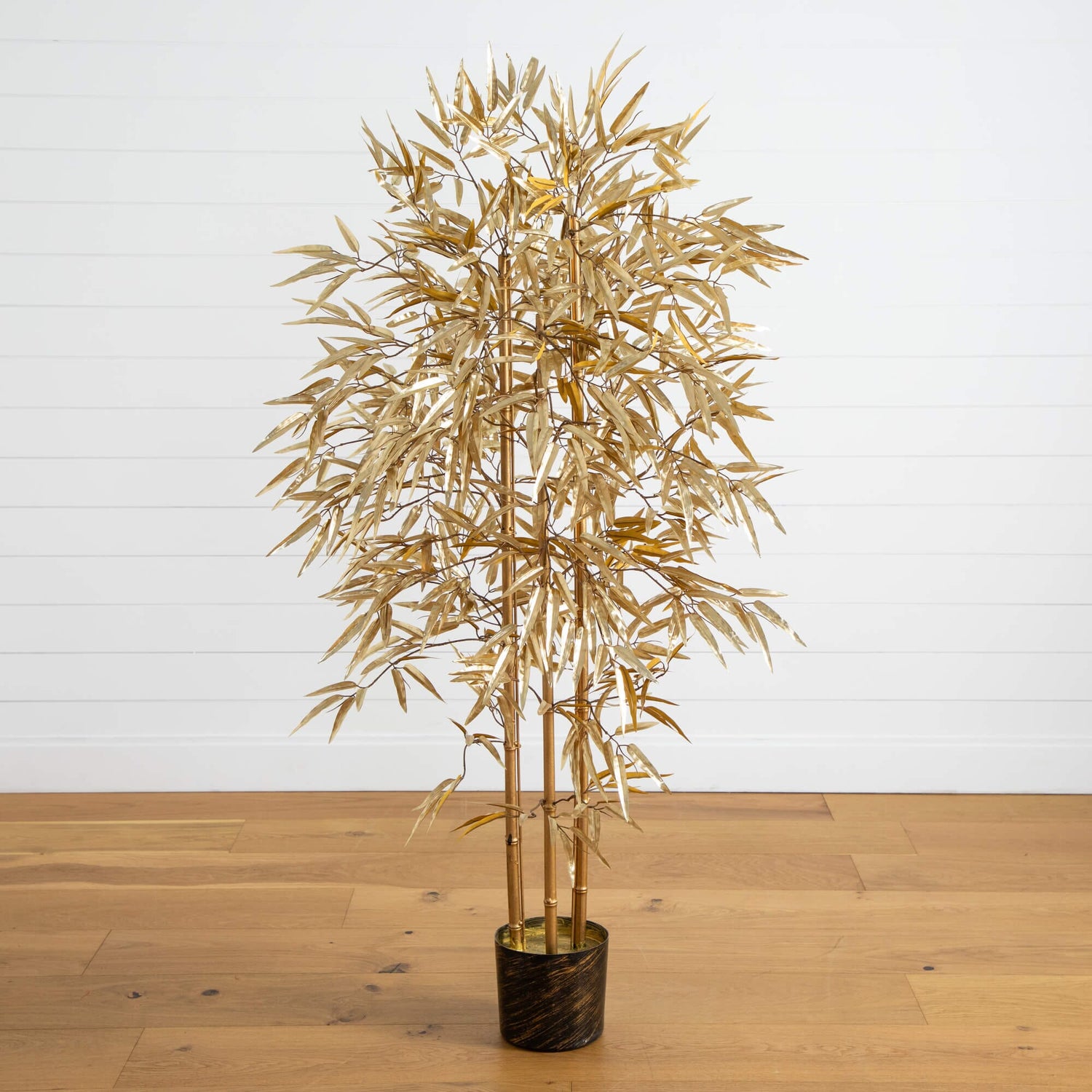 5' Golden Bamboo Tree w/880 Lvs