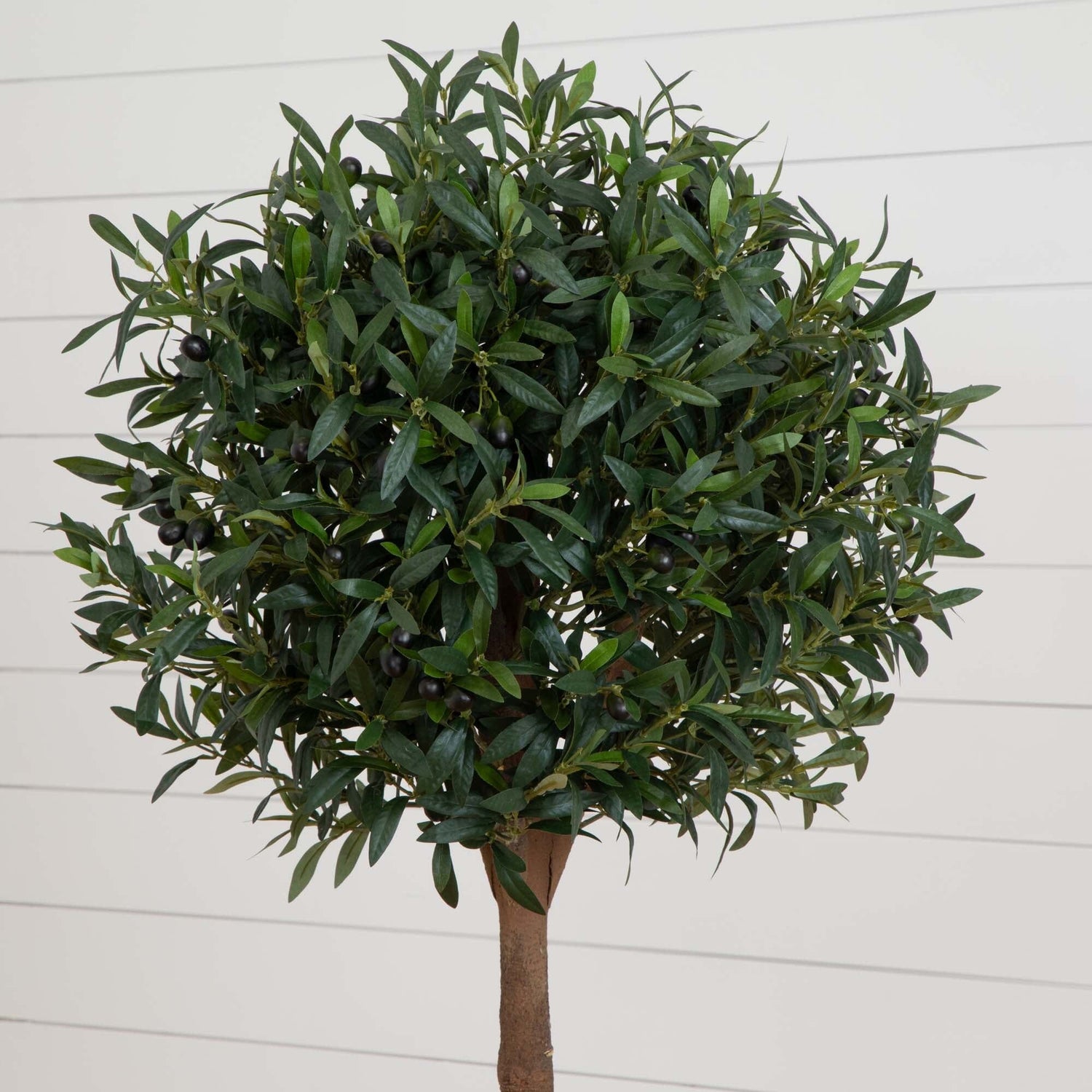 5’ Olive Topiary Artificial Tree