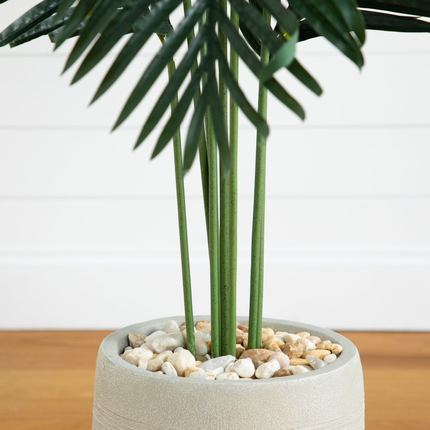 5.5’ Paradise Artificial Palm Tree in Sand Colored Planter