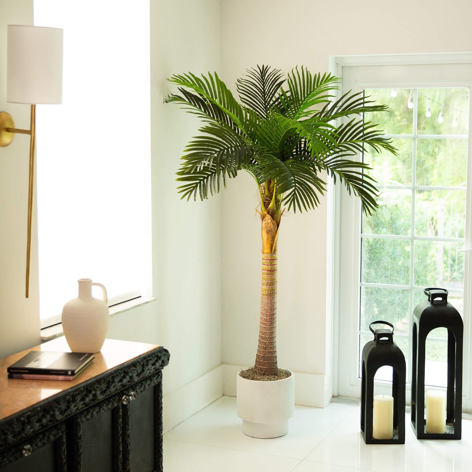 6’ Artificial Coconut Palm Tree