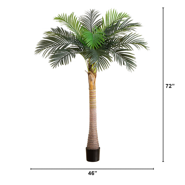 6’ Artificial Coconut Palm Tree