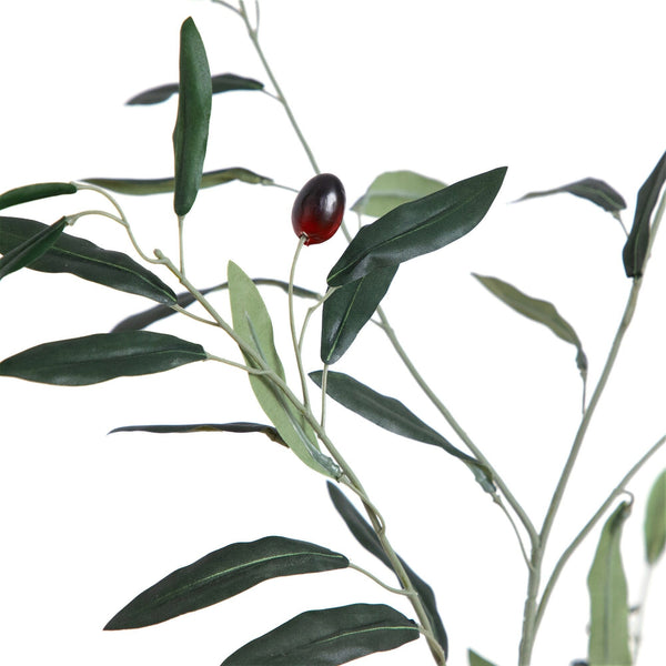 6’ Artificial Slim Minimalist Olive Tree