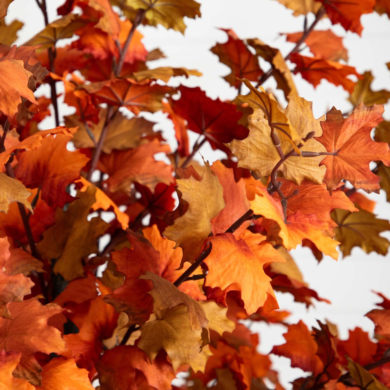 6’ Autumn Lush Maple Artificial Fall Tree