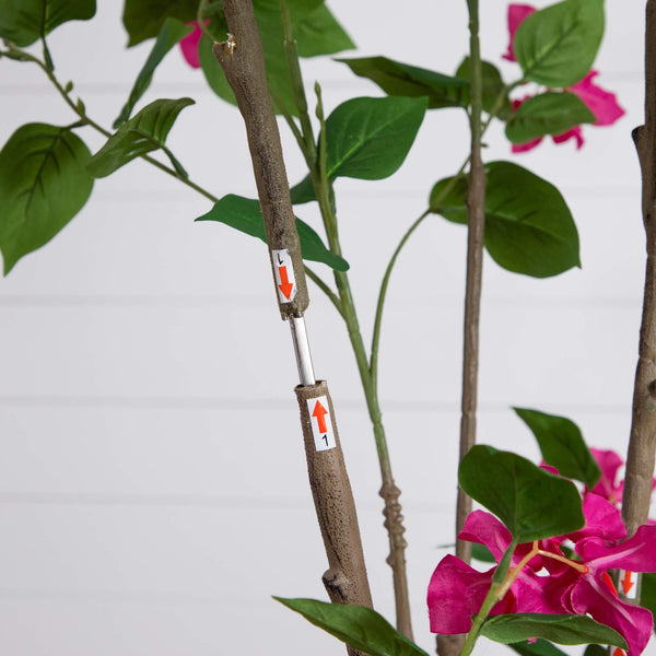 7’ Artificial Minimalist Bougainvillea Tree