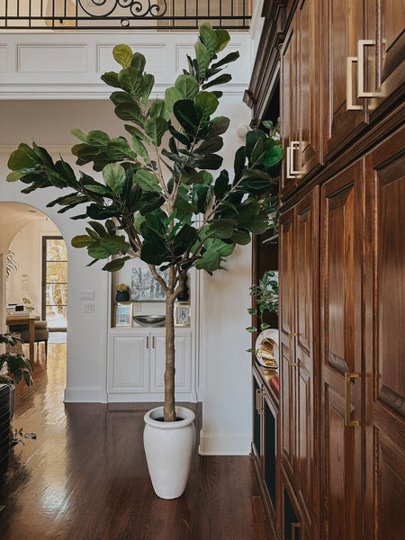 10’ Artificial Fiddle Leaf Fig Tree