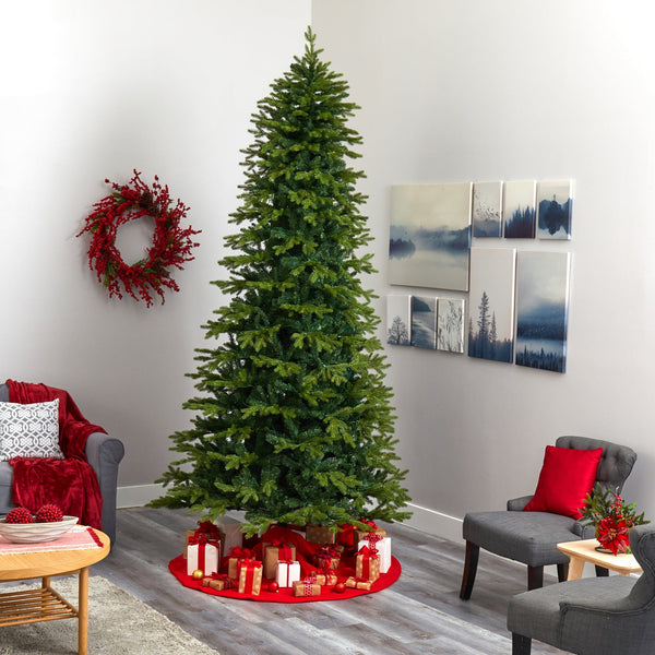 10’ Belgium Fir “Natural Look” Artificial Christmas Tree with 3514 Bendable Branches