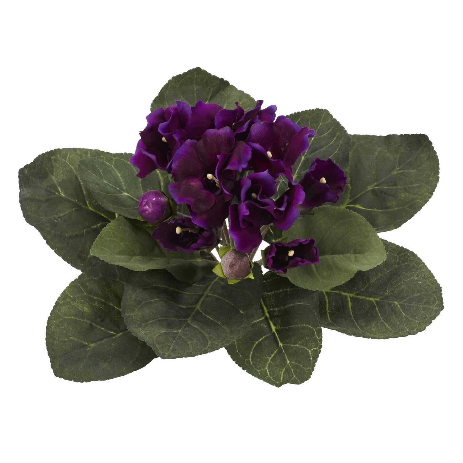 11” Gloxina Artificial Plant (Set of 4)