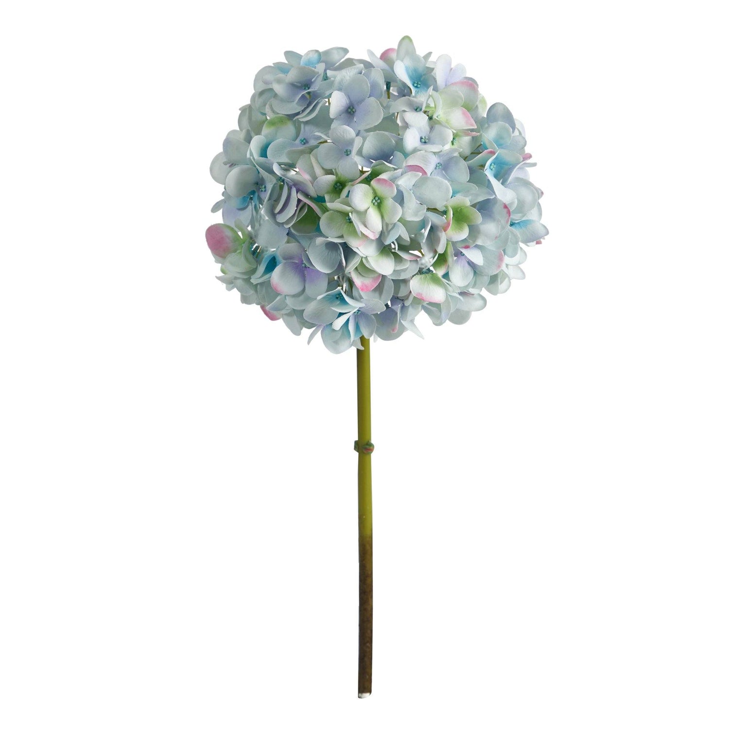 19” Artificial Hydrangea Flower (Set of 3 Silk Flower Stems)