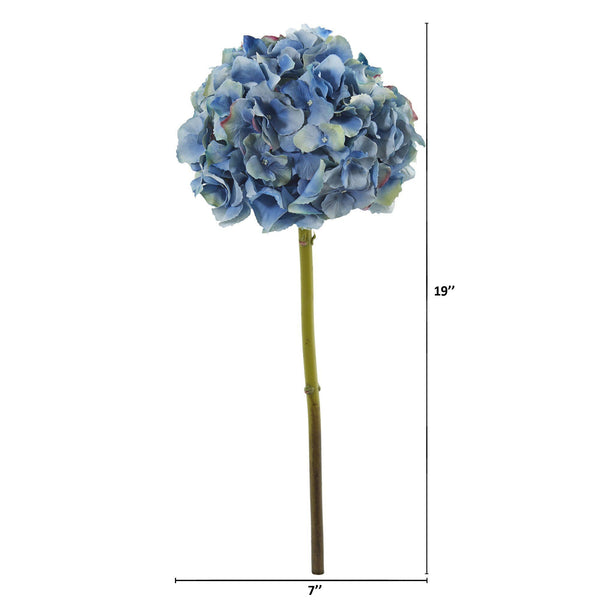 19” Hydrangea Artificial Flower (Set of 6)