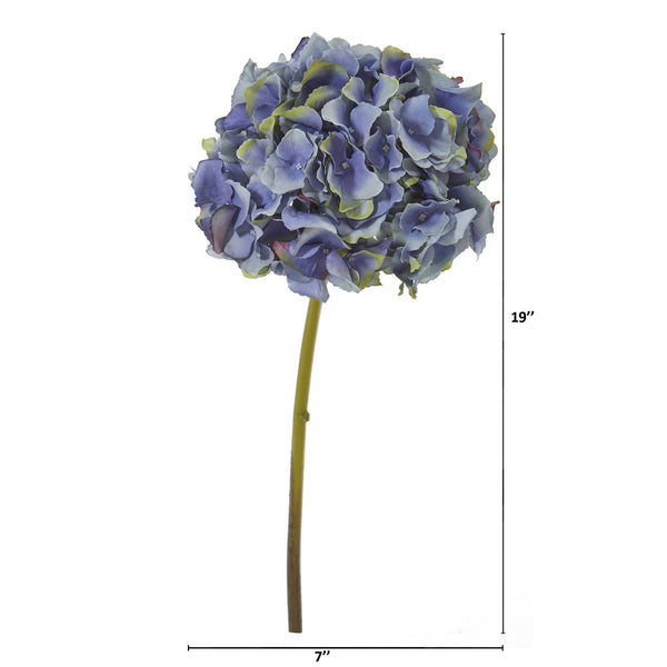 19” Hydrangea Artificial Flower (Set of 6)