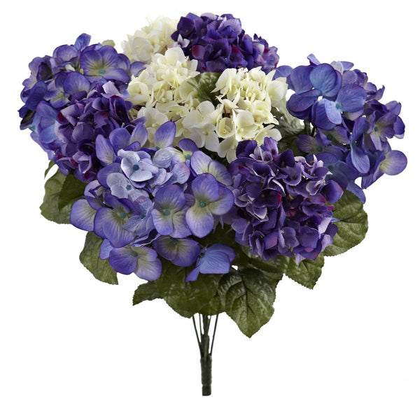 19” Hydrangea Artificial Plant (Set of 3)